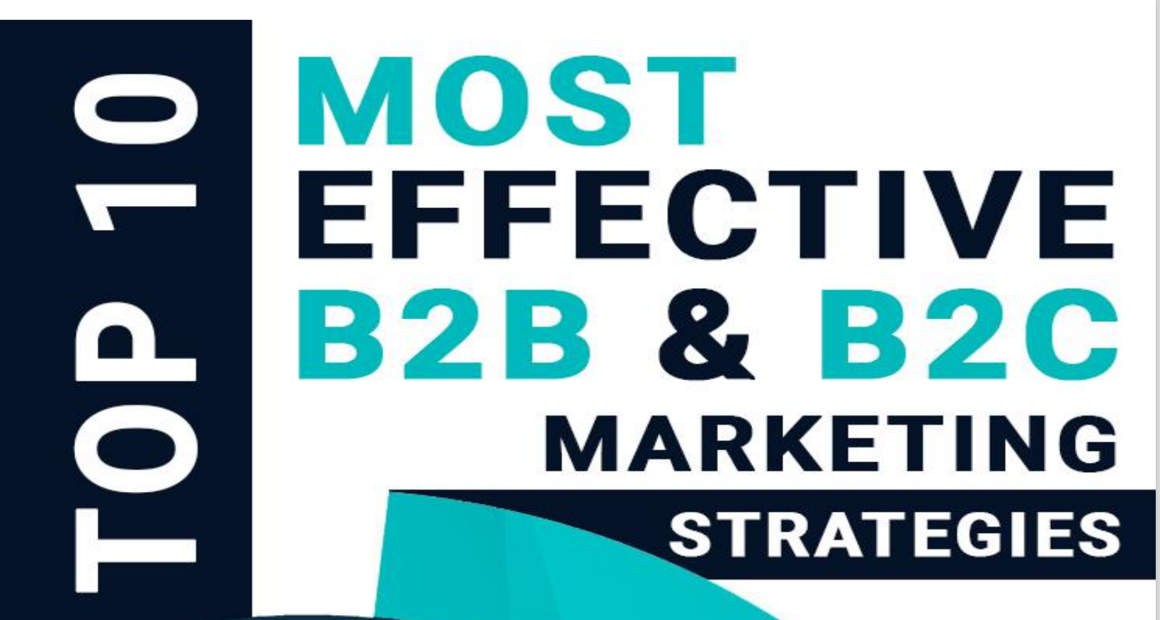 Top 10 B2B &amp; B2C Marketing Strategies 