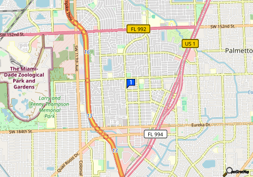 staticmap.php?center=25.6099705,-80.3650385&zoom=13&size=180x240&markers=25.6099705,-80 SOUTH 104.1 FM West Perrine - Support Black Owned