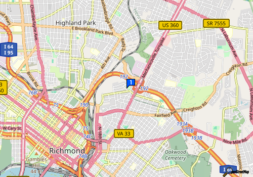 staticmap.php?center=37.55509,-77.41412200000002&zoom=13&size=180x240&markers=37.55509,-77 XKLUSIV GRAPHX & APPAREL PRINTING - Support Black Owned