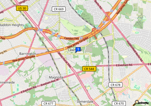 staticmap.php?center=39.86506315377552,-75.02801399241434&zoom=13&size=180x240&markers=39.86506315377552,-75 JonMar Creations, Inc. - Support Black Owned