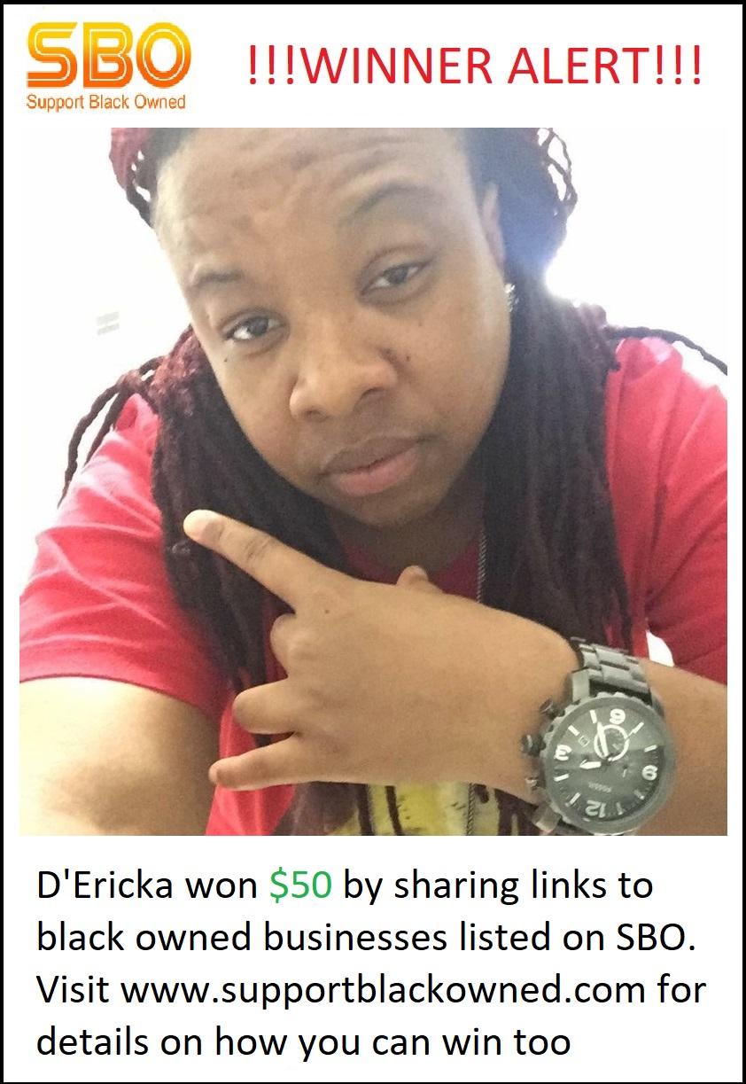 D'Ericka Winner Image