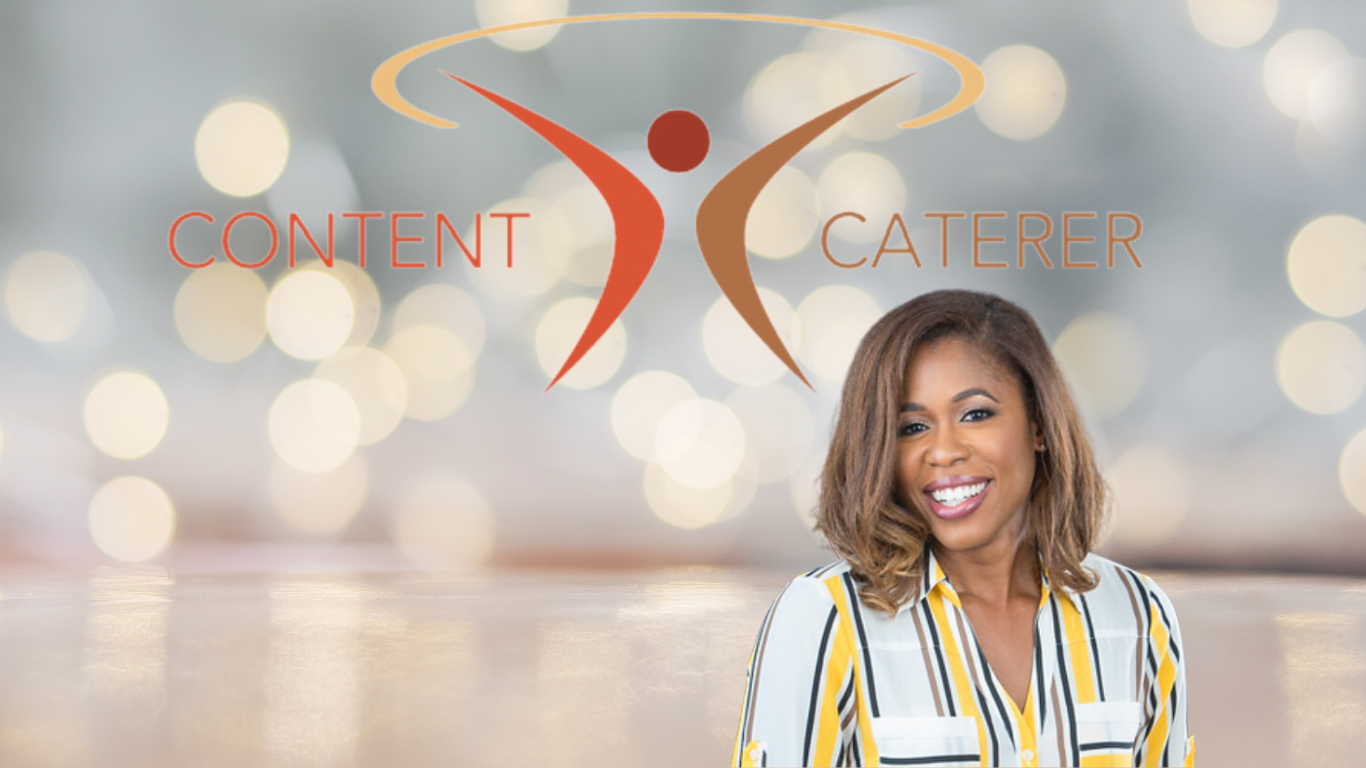the owner and logo for content caterer