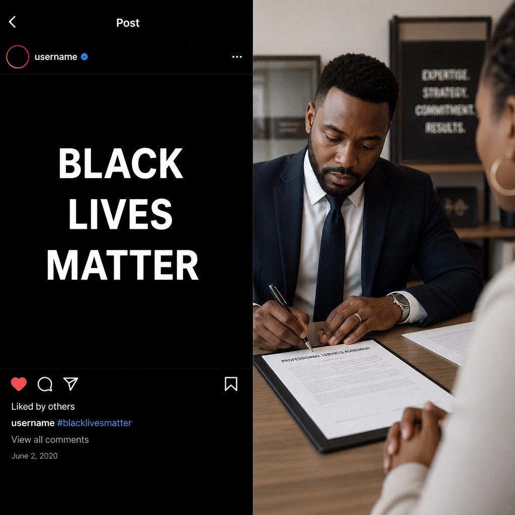 performative vs intentional black business support