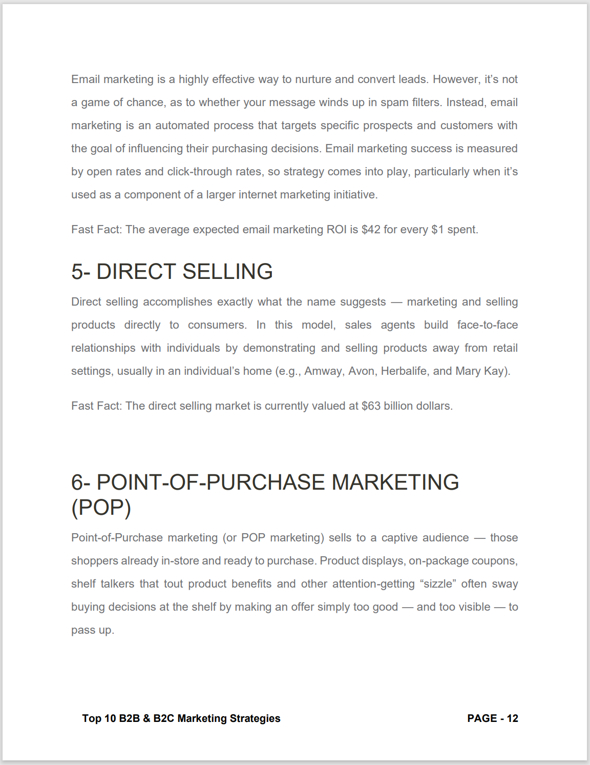 page12 Top 10 Marketing Strategies  | Support Black Owned