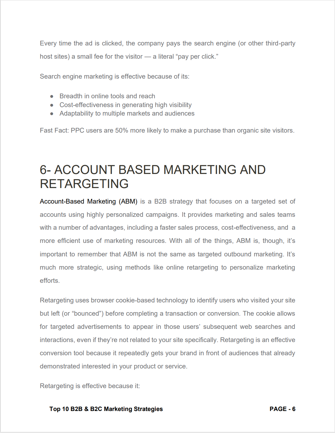 page6 Top 10 Marketing Strategies  | Support Black Owned