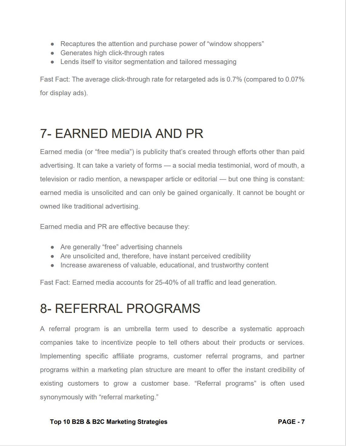 page7 Top 10 Marketing Strategies  | Support Black Owned