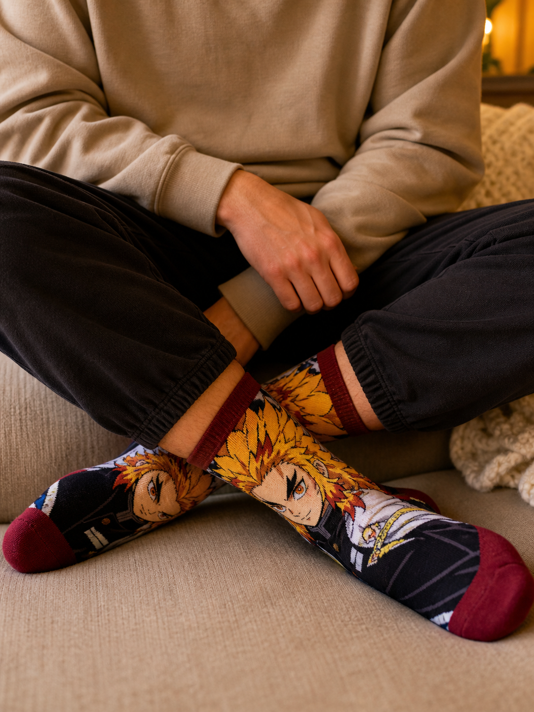 Cozy vibes with anime socks