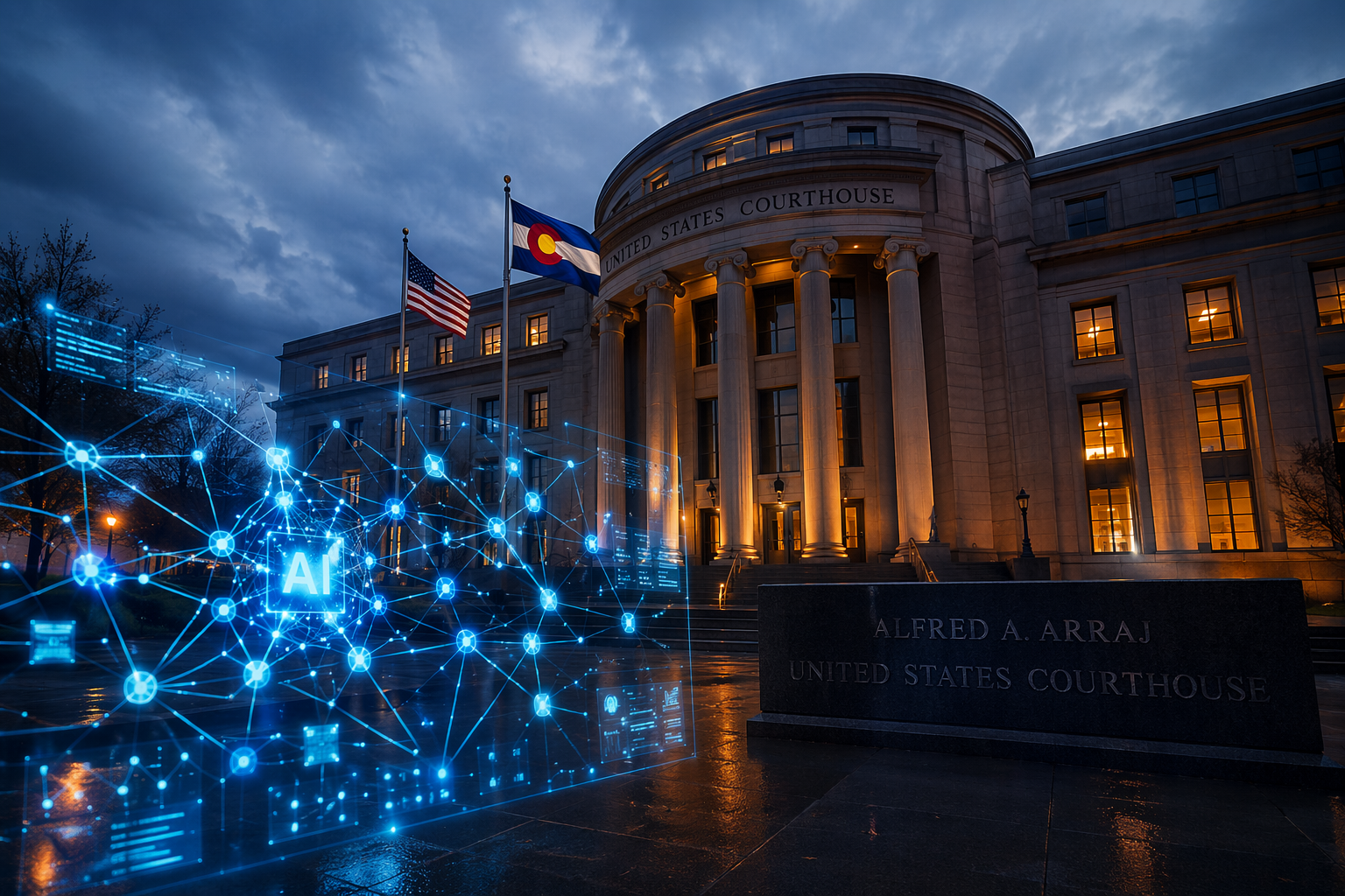 Futuristic court house