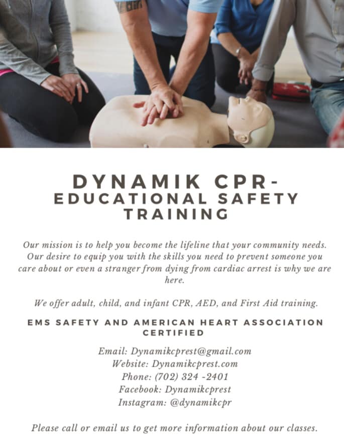 Dynamik CPR- Educational Safety Training Dynamik CPR- Educational Safety Training