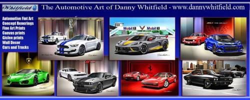 The Automotive Art of Danny Whitfield