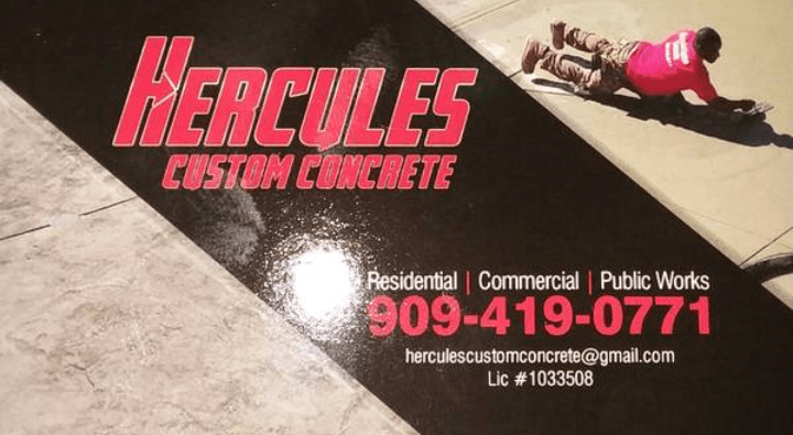 Hercules Custom Concrete Hercules Custom Concrete