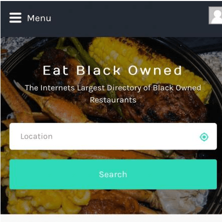 Eat Black Owned Food