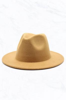 s714334505435028435_p1133_i1_w1200 Retro Flat Big Brim Fedora Hat _ Vees Boutique - Support Black Owned