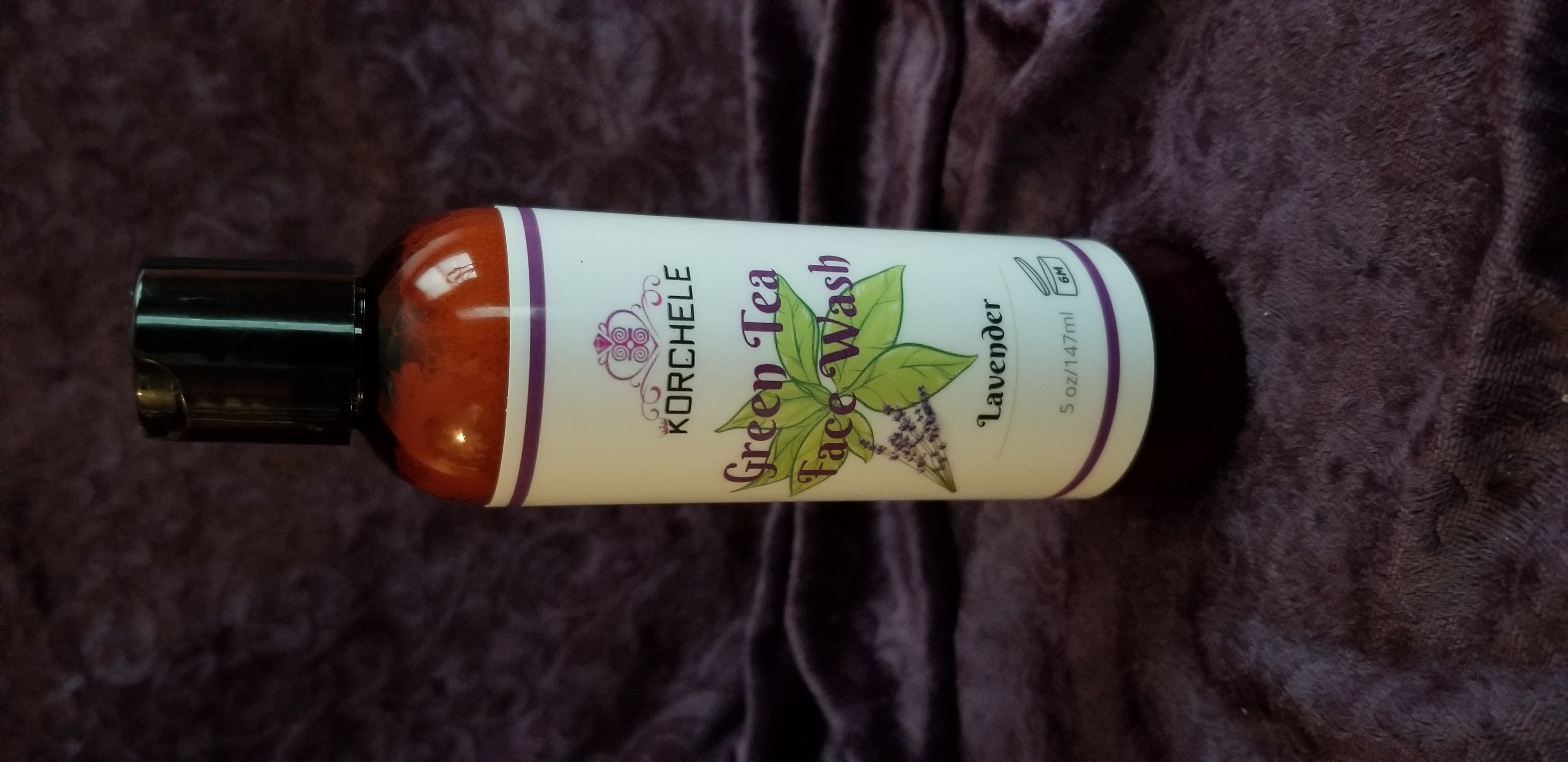 Green Lavender Tea Face Wash