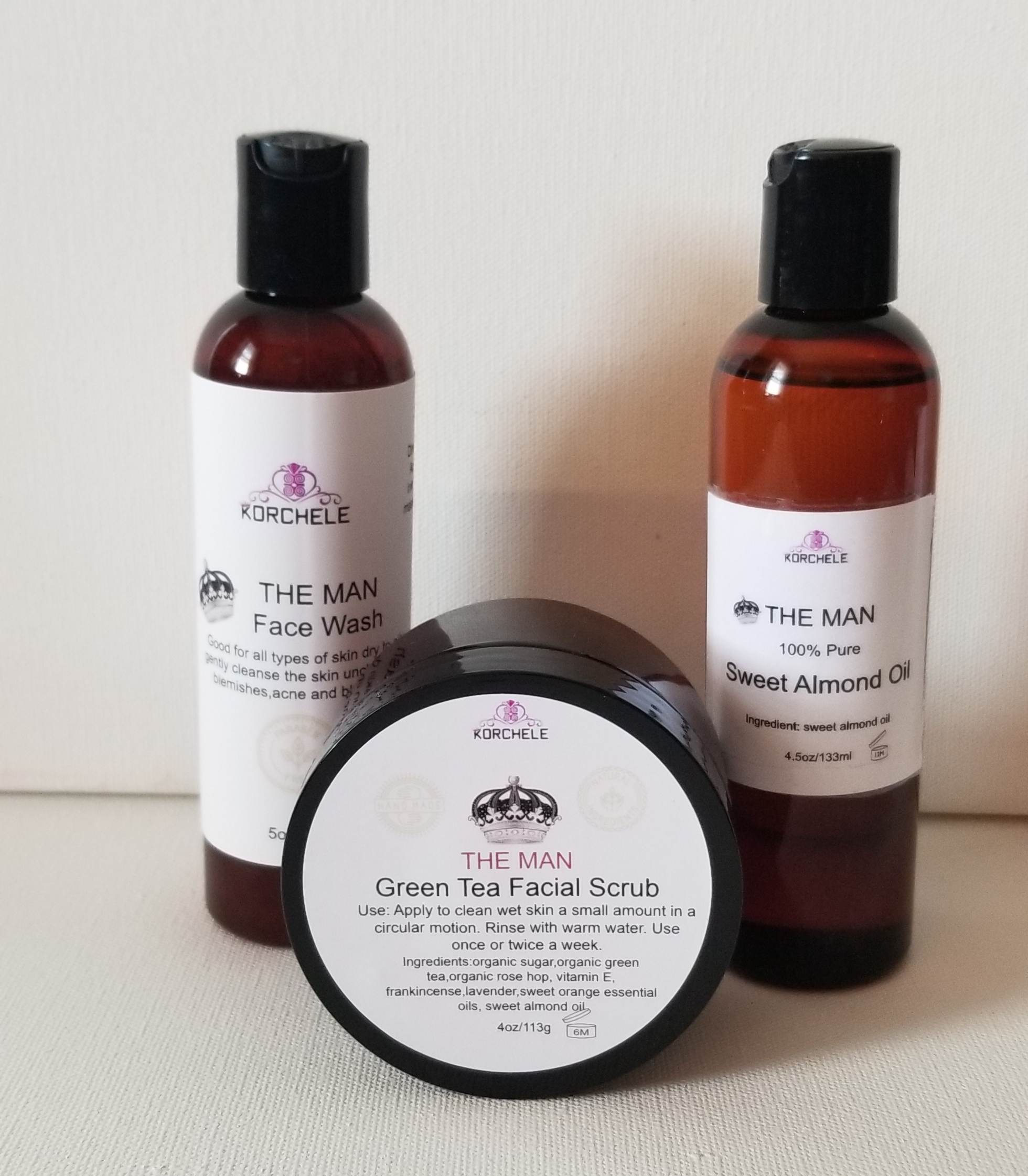 THE MAN Facial Kit Scrub