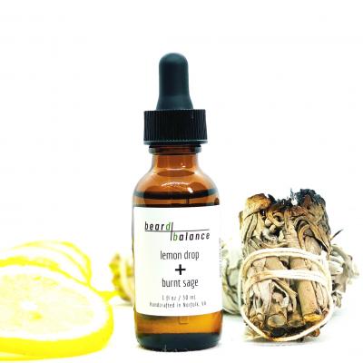 lemon drop + burnt sage