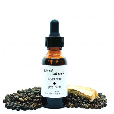 toasted vanilla + pepperwood