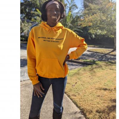 No Cash, No Conversation Hoodie