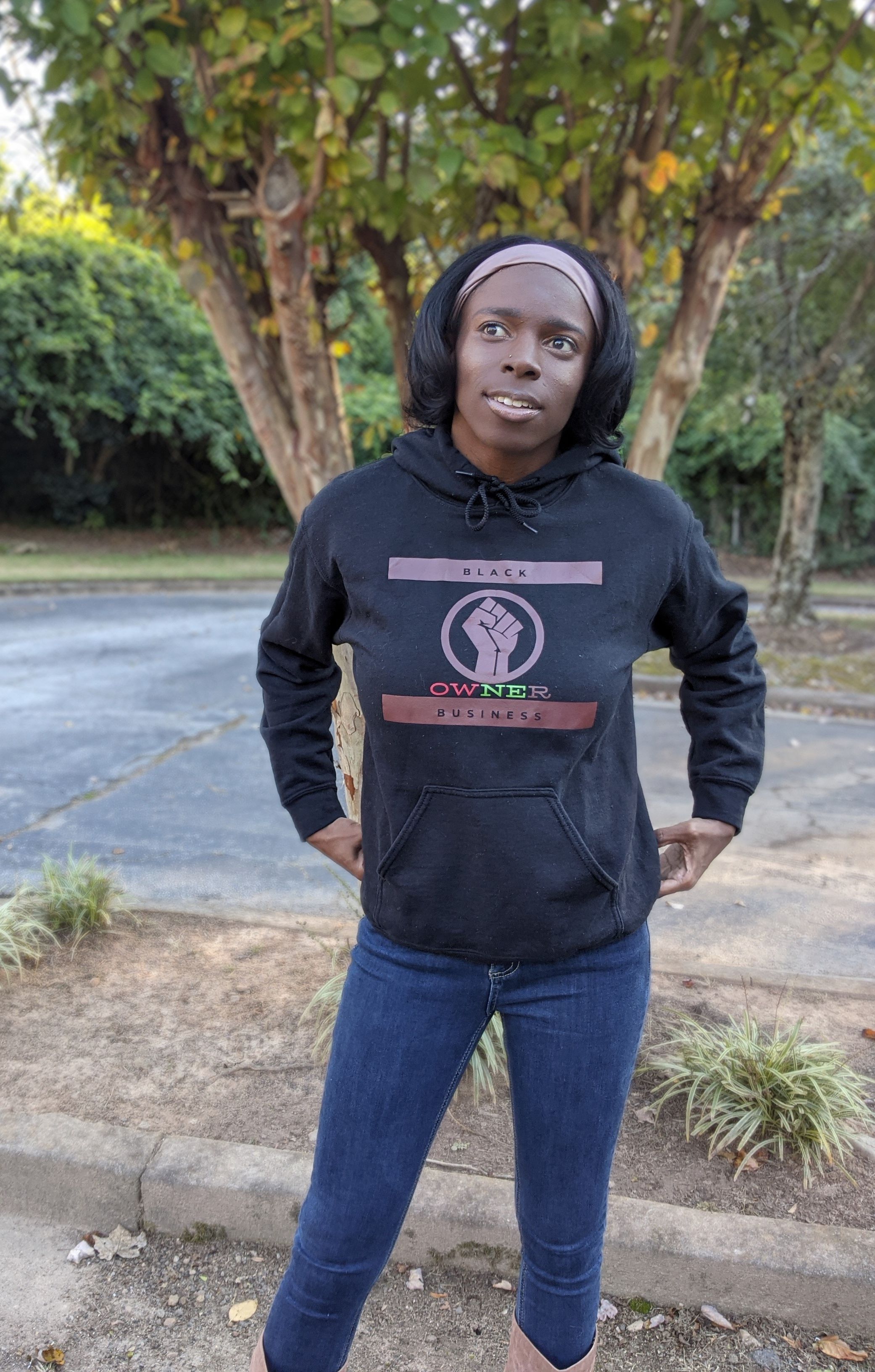 Black Business Owner Hoodie