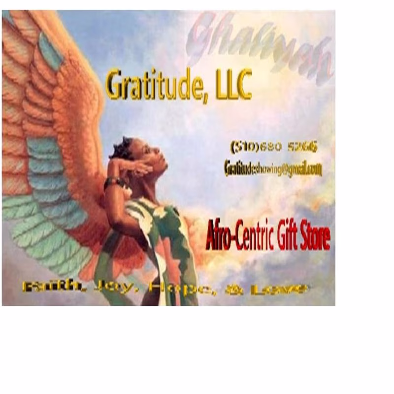 Gratitude LLC (afrocentric gift store)
