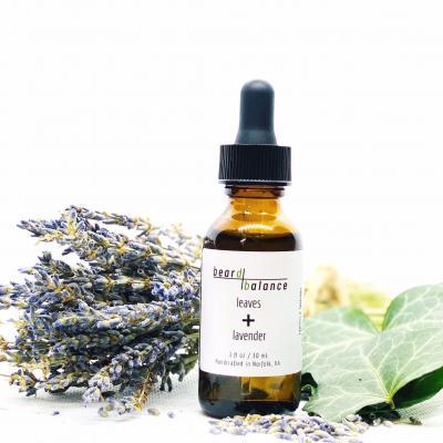 leaves + lavender