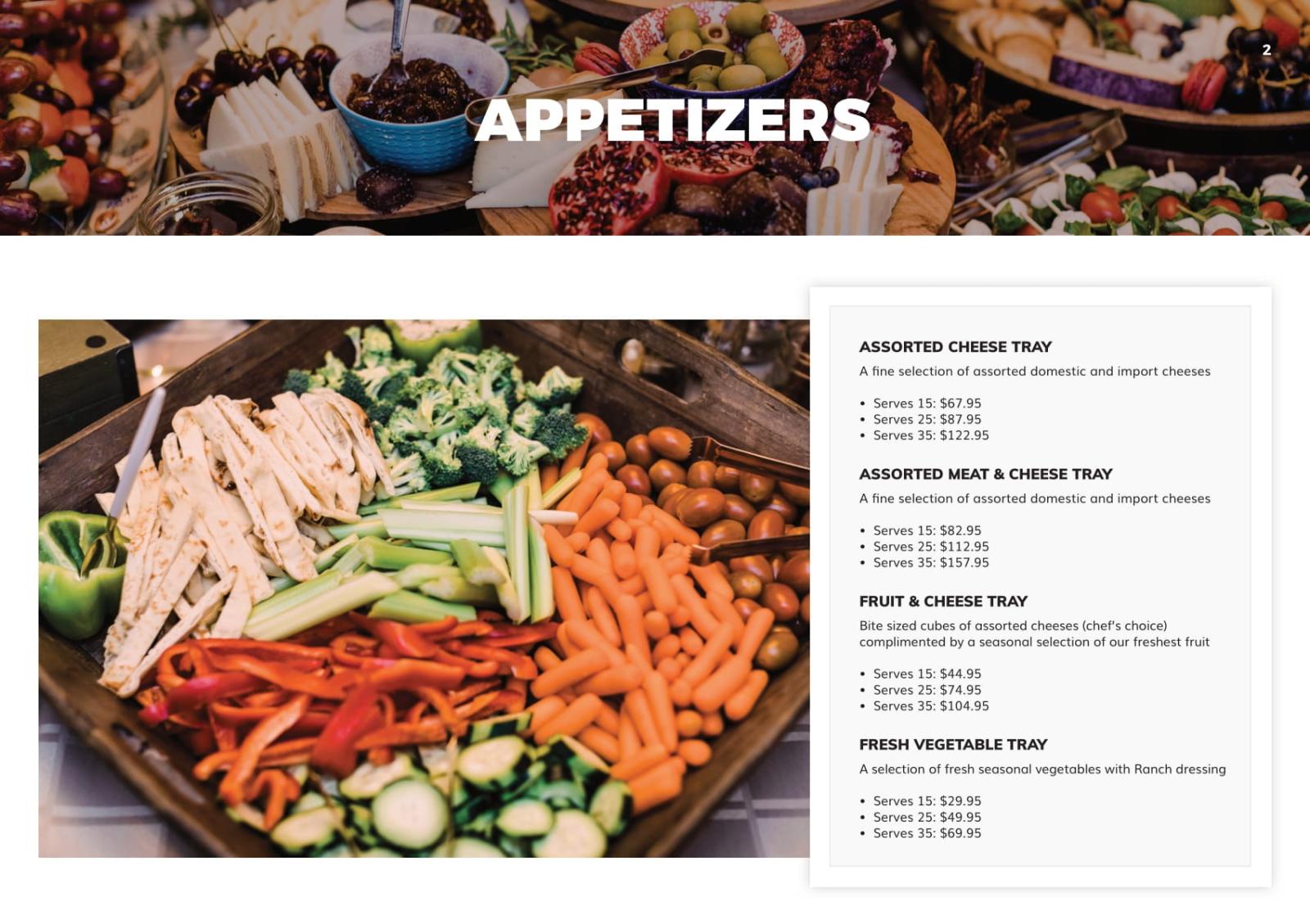 APPETIZERS