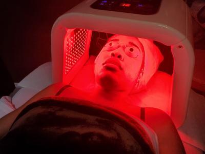 Advanced red light therapy helps improve skin tone, reduce inflammation, and support natural healing—leaving your skin clearer, smoother, and more radiant.