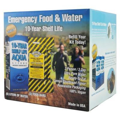 10 Year Vegan Food and Water Kit